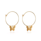 Korean Retro Acrylic Butterfly Earrings Fashion Cute Animal Brincos  Statement stud Earrings Jewelry Gift daiiibabyyy