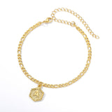 Initial A-Z Letter Anklet Braceles Boho Summer Beach Barefoot Foot Stainless Steel Gold Leg Chain Charm Jewelry Friendship Gifts daiiibabyyy