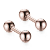 2pcs Tragus Helix Bar 4mm Ball Stainless Steel Barbell Daith Oreja Ring Stud Earing Cartilage Ear Piercing Body Jewelry daiiibabyyy