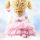 Summer Dress for Dog Pets Dog Clothes Chihuahua Wedding Dress Skirt Puppy Clothing Spring Dress for Dogs Jean Pet Clothes XS-2XL daiiibabyyy