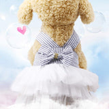 Summer Dress for Dog Pets Dog Clothes Chihuahua Wedding Dress Skirt Puppy Clothing Spring Dress for Dogs Jean Pet Clothes XS-2XL daiiibabyyy