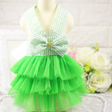 Summer Dress for Dog Pets Dog Clothes Chihuahua Wedding Dress Skirt Puppy Clothing Spring Dress for Dogs Jean Pet Clothes XS-2XL daiiibabyyy