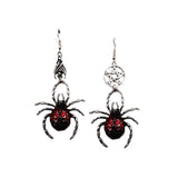 Goth Mysterious Dark Coffin Drop Earrings Jewelry Blood Rose Heart Butterfly Bat Skull Angel Charms Vintage Earrings For Women daiiibabyyy