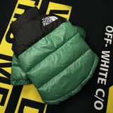Luxury Dog Face Pet Dog Clothes Thick White Duck Down Jacket To Keep Warm  Autumn Winter Chihuahua French Bulldog Cotton Jacket daiiibabyyy