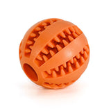 Soft Pet Dog Toys Toy Funny Interactive Elasticity Ball Dog Chew Toy For Dog Tooth Clean Ball Food Extra-tough Rubber Ball Dog daiiibabyyy