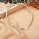 New Simple Full Pearls Women Hairbands Sweet Headband Hair Hoops Holder Ornament Head Band Lady Elegant Fashion Hair Accessories daiiibabyyy