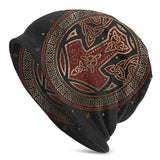Bonnet Hats Vikings Ragnar Lothbrok Men Women's Knitting Hat Tree Of With Triquetra Winter Warm Cap Street Skullies Beanies Caps daiiibabyyy
