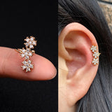 1Pc Helix Cartilage Conch Fake Without Piercing Cuff Earring Earcuff Wrap Rock Earring Cuff No Piercing Women Clip Adjustable daiiibabyyy