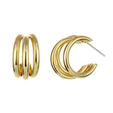 2021 Retro Alloy Metal Round Hoop Earrings for Women Fashion Gold Color Silver Color Bohemian Jewelry Earrings Party Gift daiiibabyyy