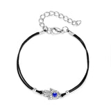 Turkish Lucky Evil Eye Bracelets Blue Evil Eye Bead Bracelet Men Women Handmade Lucky Jewelry Charm Bracelet Female daiiibabyyy