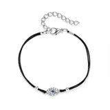 Turkish Lucky Evil Eye Bracelets Blue Evil Eye Bead Bracelet Men Women Handmade Lucky Jewelry Charm Bracelet Female daiiibabyyy