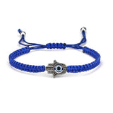 Turkish Lucky Evil Eye Bracelets Blue Evil Eye Bead Bracelet Men Women Handmade Lucky Jewelry Charm Bracelet Female daiiibabyyy