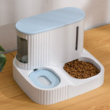 Pet Cat Bowl Dual-Use Dog for Feeder Bowls Kitten Automatic Food Drinking Fountain 3L Capacity Puppy Feeding Waterer Products