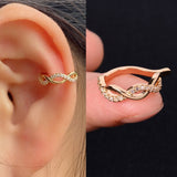 1Pc Helix Cartilage Conch Fake Without Piercing Cuff Earring Earcuff Wrap Rock Earring Cuff No Piercing Women Clip Adjustable daiiibabyyy