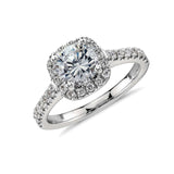 Fashion Crystal Engagement Ring for Women AAA White Cubic Zirconia Silver Color Double Ring 2021 Wedding Trend Femaliee Jewerly daiiibabyyy