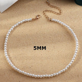 Vintage Imitation Pearl Choker Necklaces Chain Goth Collar For Women Fashion Charm Party Wedding Jewelry Gift Accessories Bijoux daiiibabyyy