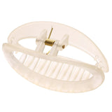 Candy Color Rectangle Hollow Claw Hairpin Headdress Female Acrylic Geometric Solid Color Large Hairpin Hair Accessories daiiibabyyy