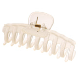 Candy Color Rectangle Hollow Claw Hairpin Headdress Female Acrylic Geometric Solid Color Large Hairpin Hair Accessories daiiibabyyy