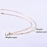 Name Initial Shell Letter Pendant Necklace for Women Crystal Evil Eyes Natural Stone Stainless Steel Choker Fashion New Jewelry daiiibabyyy