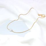 Kpop Women Neck Chain Gold Color Choker Necklaces Thin Chain On The Neck Minimalist Pendant Jewelry 2021 Chocker Collar For Girl daiiibabyyy