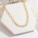 Vintage Golden Chains On The Neck  Choker Necklaces For Women Fashion Punk Metal Multi-layer Necklaces Female Jewelry 2021 Trend daiiibabyyy