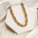 Vintage Golden Chains On The Neck  Choker Necklaces For Women Fashion Punk Metal Multi-layer Necklaces Female Jewelry 2021 Trend daiiibabyyy