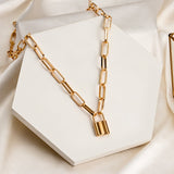Vintage Golden Chains On The Neck  Choker Necklaces For Women Fashion Punk Metal Multi-layer Necklaces Female Jewelry 2021 Trend daiiibabyyy
