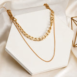 Vintage Golden Chains On The Neck  Choker Necklaces For Women Fashion Punk Metal Multi-layer Necklaces Female Jewelry 2021 Trend daiiibabyyy