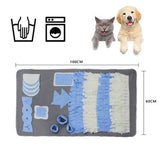Dog Toys Increase IQ Snuffle Mat Slow Dispensing Feeder Pet mat Puzzle Puppy Training Games Feeding Food Intelligence dog Toy daiiibabyyy