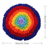 Dog Toys Increase IQ Snuffle Mat Slow Dispensing Feeder Pet mat Puzzle Puppy Training Games Feeding Food Intelligence dog Toy daiiibabyyy