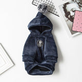 Winter Pet Hoodies Dog Clothes For Small Dogs Clothing Warm Puppy Outfit For Chihuahua French Bulldog Teddy Pomeranian Sweater daiiibabyyy