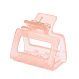 Hair Claw Clips Barrette Clamp Jelly Colors Acrylic Ponytail Crab Girls Hair Shinny Hairpin Hair Styling Accessories For Women daiiibabyyy