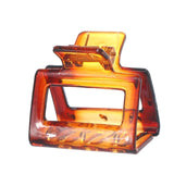 Hair Claw Clips Barrette Clamp Jelly Colors Acrylic Ponytail Crab Girls Hair Shinny Hairpin Hair Styling Accessories For Women daiiibabyyy