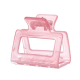 Hair Claw Clips Barrette Clamp Jelly Colors Acrylic Ponytail Crab Girls Hair Shinny Hairpin Hair Styling Accessories For Women daiiibabyyy