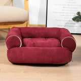 Dog Sofa Bed Sleeping Bag Kennel Cat Puppy Sofa Bed Pet House Winter Warm Beds Cushion for small dogs legowisko dla kota daiiibabyyy