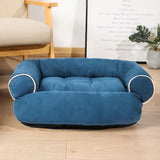 Dog Sofa Bed Sleeping Bag Kennel Cat Puppy Sofa Bed Pet House Winter Warm Beds Cushion for small dogs legowisko dla kota daiiibabyyy