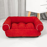 Dog Sofa Bed Sleeping Bag Kennel Cat Puppy Sofa Bed Pet House Winter Warm Beds Cushion for small dogs legowisko dla kota daiiibabyyy