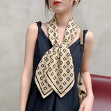 90cm * 90cm Design Scarf Lady Shawl Printed Silk Felt Headscarf Scarf Lady Headscarf Square Scarf Lady Wrap Scarf 2021 daiiibabyyy