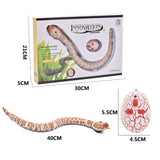 RC Remote Control Snake Toy For Cat Kitten Egg-shaped Controller Rattlesnake Interactive Snake Cat Teaser Play Toy Game Pet Kid daiiibabyyy