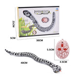 RC Remote Control Snake Toy For Cat Kitten Egg-shaped Controller Rattlesnake Interactive Snake Cat Teaser Play Toy Game Pet Kid daiiibabyyy