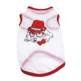 Dog Summer t-shirts Cute Printed Puppy Dogs Vests Clothes French bulldog Chihuahua Pet Cat Clothes Vest For Small Dogs Costume daiiibabyyy