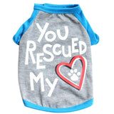Dog Summer t-shirts Cute Printed Puppy Dogs Vests Clothes French bulldog Chihuahua Pet Cat Clothes Vest For Small Dogs Costume daiiibabyyy