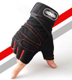Cycling Gloves Anti-slip Anti-sweat Men Women Half Finger Gloves Breathable Anti-shock Sports Gloves Bicycle Riding Gloves daiiibabyyy