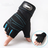 Cycling Gloves Anti-slip Anti-sweat Men Women Half Finger Gloves Breathable Anti-shock Sports Gloves Bicycle Riding Gloves daiiibabyyy