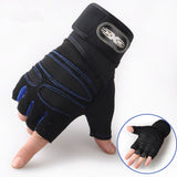 Cycling Gloves Anti-slip Anti-sweat Men Women Half Finger Gloves Breathable Anti-shock Sports Gloves Bicycle Riding Gloves daiiibabyyy