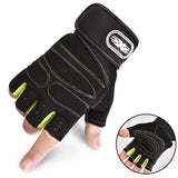 Cycling Gloves Anti-slip Anti-sweat Men Women Half Finger Gloves Breathable Anti-shock Sports Gloves Bicycle Riding Gloves daiiibabyyy