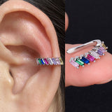 1Pc Helix Cartilage Conch Fake Without Piercing Cuff Earring Earcuff Wrap Rock Earring Cuff No Piercing Women Clip Adjustable daiiibabyyy