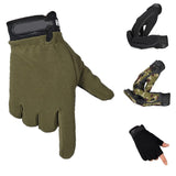 Tactical Gloves Summer Men's Lightweight Breathable Outdoor Cycling Fishing Sports Non-Slip Women Full Finger Glove Half Finger daiiibabyyy