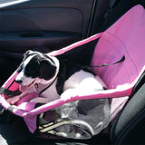 Travel Dog Car Seat Cover Folding Hammock Puppy Carrier Mesh Bag Safe Waterproof Cat Car Seat Basket Pet Transportation Playpen daiiibabyyy