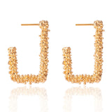 LOVR New Korean Statement Drop Earrings For Women Fashion Vintage Geometric Long Dangle Earrings 2021 kolczyki Female Jewelry daiiibabyyy